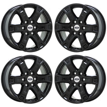 Load image into Gallery viewer, 18&quot; Ford F150 Truck black wheels rims Factory OEM set 4 10343 EXCHANGE
