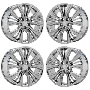 20" Chevrolet Impala PVD Chrome wheels rims Factory OEM set 5615