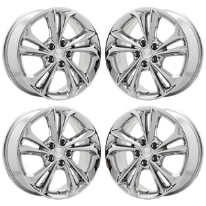 EXCHANGE 18" Buick Encore GX PVD Chrome wheels rims Factory OEM set 14005 14006