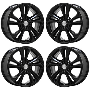 18" Buick Encore GX Black wheels rims Factory OEM set 14005 14006