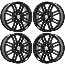 Load image into Gallery viewer, 20&quot; Chevrolet Traverse GMC Acadia Black wheels rims OEM set 7063 EXCHANGE
