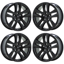 Load image into Gallery viewer, 18&quot; Ford Explorer Black wheels rims Factory OEM set 10182 EXCHANGE
