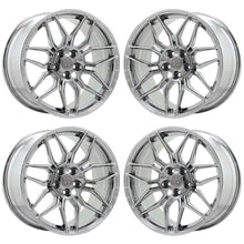 Load image into Gallery viewer, 20&quot; 21&quot; Corvette C8 PVD Bright Chrome wheels rims Factory 95580 95581 EXCHANGE
