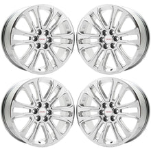 Load image into Gallery viewer, 20&quot; GMC Acadia Traverse Blazer PVD Chrome wheels rims Factory OEM set 5800
