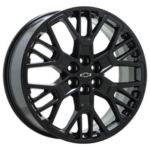 Load image into Gallery viewer, 21&quot; Chevrolet Blazer Gloss Black wheels rims Factory OEM set 14085 EXCHANGE
