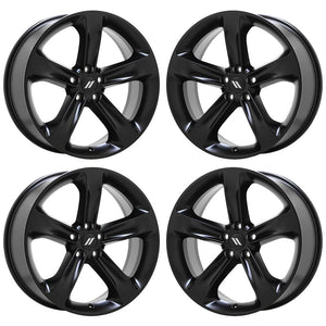 20" Dodge Charger Challenger Satin Black wheels rims Factory OEM set 2529