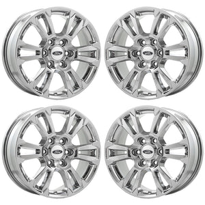 18" Ford F150 Chrome wheels rims Factory OEM Set 10001 EXCHANGE