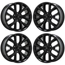 Load image into Gallery viewer, 22&quot; Ford Expedition Gloss Black wheels rims Factory OEM set 10145
