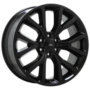 22" Ford Expedition Gloss Black wheels rims Factory OEM set 10145 EXCHANGE