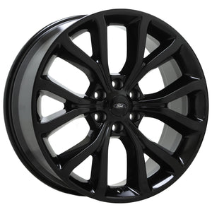 22" Ford Expedition Gloss Black wheels rims Factory OEM set 10145