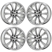 Load image into Gallery viewer, 20&quot; Lincoln MKS MKT PVD Chrome wheels rims Factory OEM set 3824 EXCHANGE
