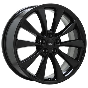 20" Lincoln MKS MKT Gloss Black wheels rims Factory OEM set 3824 EXCHANGE