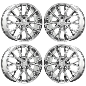 20" Jeep Grand Cherokee PVD Chrome wheels rims Factory OEM set 9288 EXCHANGE