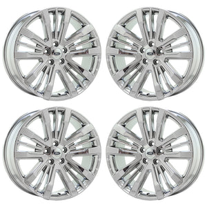 20" Ford Explorer PVD Chrome wheels rims Factory OEM set 10062