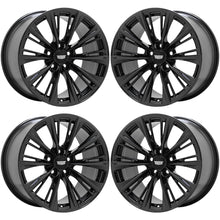 Load image into Gallery viewer, 19&quot; Cadillac CT5-V BlackWing PVD Black Chrome Wheels OEM 14072 14074 EXCHANGE
