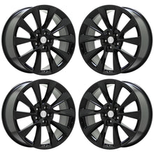 Load image into Gallery viewer, 21&quot; Tesla Model S Black wheels rims Factory OEM set 96249 96250 EXCHANGE
