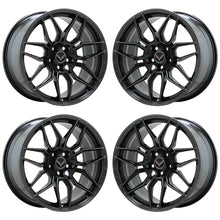 Load image into Gallery viewer, 20&quot; 21&quot; Corvette C8 PVD Black Chrome wheels rims Factory 95580 95581 EXCHANGE
