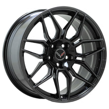 Load image into Gallery viewer, 20&quot; 21&quot; Corvette C8 PVD Black Chrome wheels rims Factory 95580 95581 EXCHANGE
