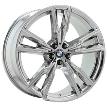 Load image into Gallery viewer, 22&quot; BMW X5 X6 series PVD Chrome wheels rims Factory OEM set 86470 86473
