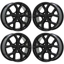 Load image into Gallery viewer, 18&quot; Jeep Grand Cherokee Black wheels rims Factory OEM set 9285 EXCHANGE
