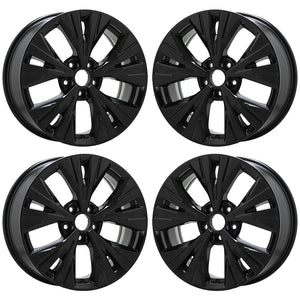 18" Nissan Rogue Gloss Black wheels rims Factory OEM set 62828