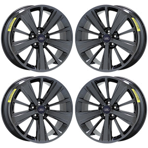 20" Ford Explorer PVD Black Chrome wheels rims Factory OEM set 10183
