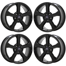 Load image into Gallery viewer, EXCHANGE 18&quot; Ford Fusion Black wheels rims Factory OEM set 4 3985
