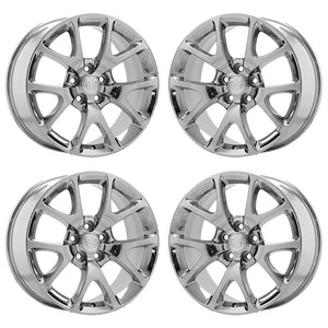 19" Buick Lacrosse Regal Bright Chrome wheels rims Factory OEM set 4 4108