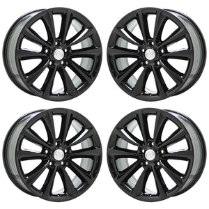 18" Buick Verano Black wheels rims Factory OEM set 4111 EXCHANGE