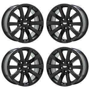 17" Cadillac ATS Sedan Black wheels rims Factory OEM set 4788 EXCHANGE