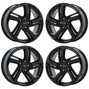 18" GMC Terrain Black wheels rims Factory OEM set 5835 EXCHANGE