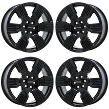 Load image into Gallery viewer, 20&quot; GMC Acadia Black wheels rims Factory GM set 5952 EXCHANGE
