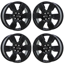 Load image into Gallery viewer, 20&quot; GMC Acadia Black wheels rims Factory OEM GM set 5952
