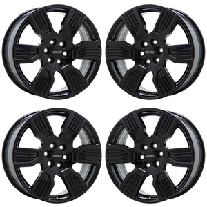 20" GMC Acadia Black wheels rims Factory OEM GM set 5952