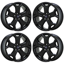 Load image into Gallery viewer, 19&quot; Ford Escape Black wheels rims Factory OEM set 10111 EXCHANGE
