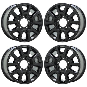 18" Toyota Tundra Gloss Black wheels rims Factory OEM set 4 75157