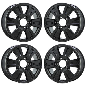 20" Toyota Sequoia Tundra Black wheels rims Factory OEM set 75159 EXCHANGE