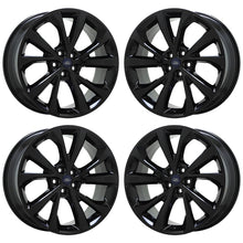 Load image into Gallery viewer, 21&quot; Ford Explorer Black wheels rims Factory OEM set 10476 EXCHANGE
