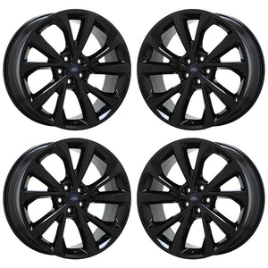 21" Ford Explorer Black wheels rims Factory OEM set 10476 EXCHANGE