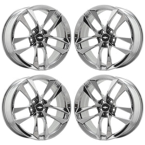 20" Chevrolet Camaro PVD Chrome wheels rims Factory OEM 97952