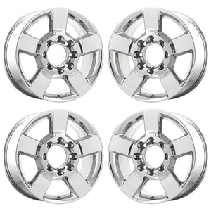 20" Chevrolet Silverado 2500 3500 PVD Chrome wheels rims Factory 5771 EXCHANGE