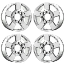 Load image into Gallery viewer, 20&quot; GMC Sierra 2500 3500 PVD Chrome wheels rims Factory OEM set 5771

