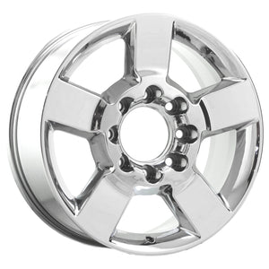 20" Chevrolet Silverado 2500 3500 PVD Chrome wheels rims Factory 5771 EXCHANGE