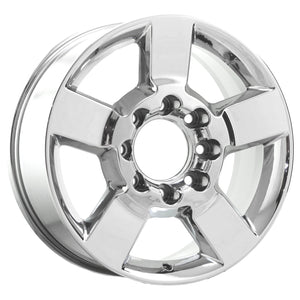 20" GMC Sierra 2500 3500 PVD Chrome wheels rims Factory OEM set 5771