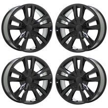 Load image into Gallery viewer, 22&quot; Sierra Yukon 1500 Escalade Black wheels rims set 5821 EXCHANGE
