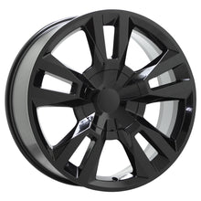 Load image into Gallery viewer, 22&quot; Cadillac Escalade Black wheels rims set 5821 EXCHANGE
