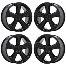 Load image into Gallery viewer, 20&quot; Jeep Grand Cherokee Black wheels rims Factory OEM set 9287
