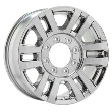 Load image into Gallery viewer, 18&quot; Ford F250 F350 SRW PVD Chrome wheels rims Factory OEM set 10098 EXCHANGE
