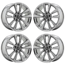 Load image into Gallery viewer, 19&quot; Lexus IS350 PVD Chrome wheels rims OEM set 74395 74397 EXCHANGE
