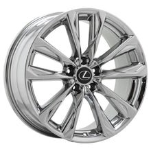 Load image into Gallery viewer, 19&quot; Lexus IS350 PVD Chrome wheels rims OEM set 74395 74397 EXCHANGE
